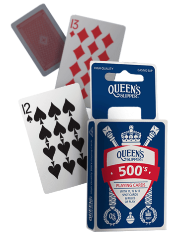 Queens Slipper Playing Cards 500